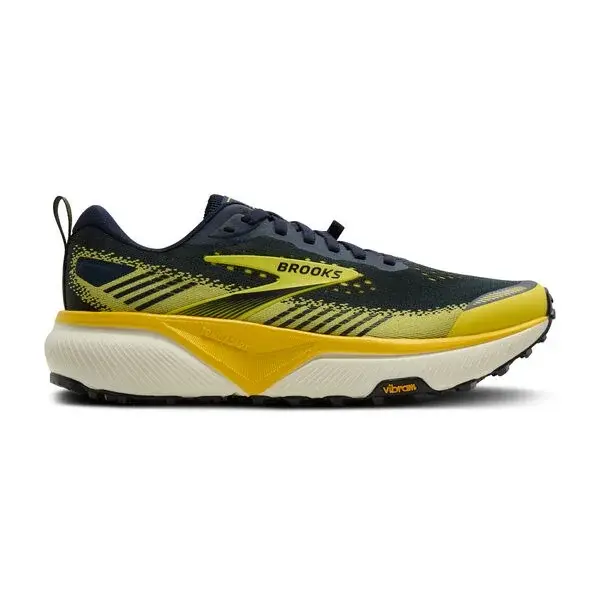 Herren-Laufschuhe Brooks Cascadia 20 M Navy/Cyber Yellow/Grey
