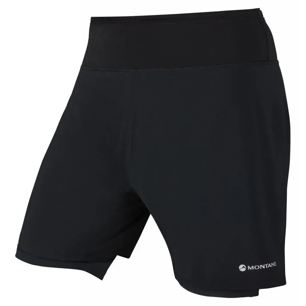Montane Herren-Laufshorts Montane Dragon Twin Skin Shorts Black