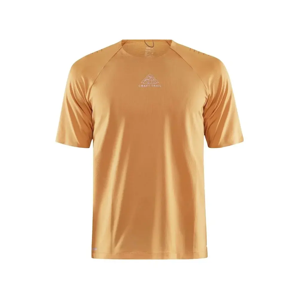 Craft Herren-Laufshirt Craft PRO Trail SS orange
