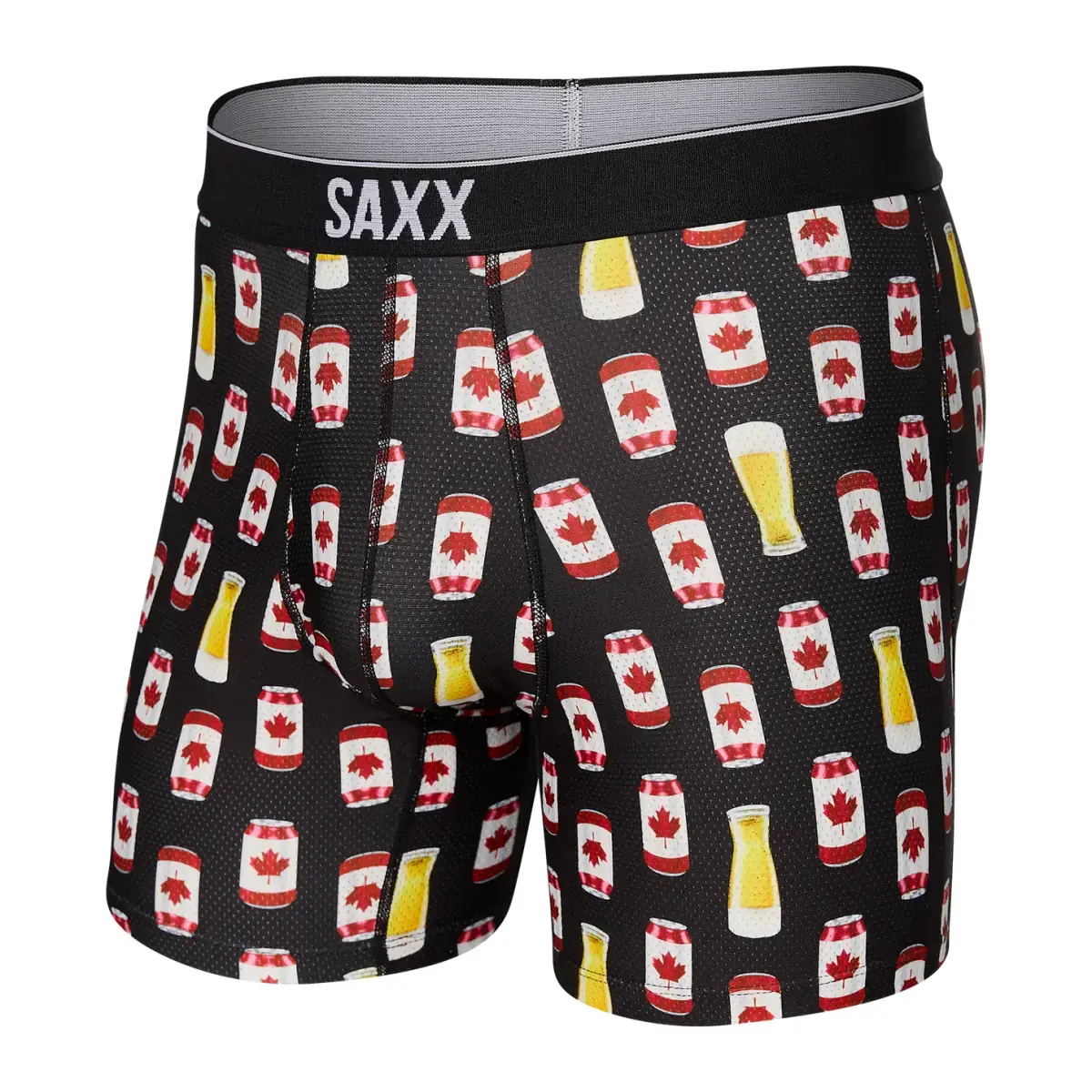 SAXX Herren-Boxershorts SAXX Volt Breathable Mesh Boxer Brief canadian lager