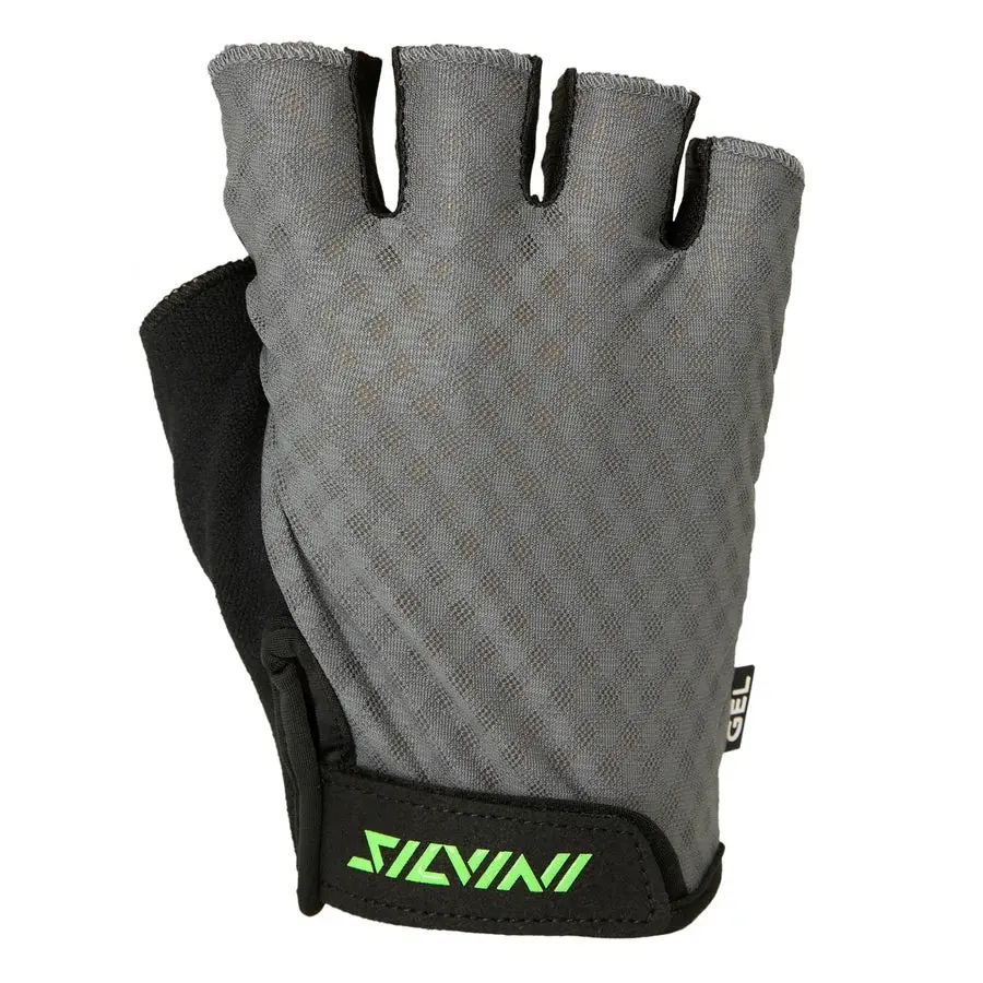 Silvini Herren-Fahrradhandschuhe Silvini Gaiono grey-green