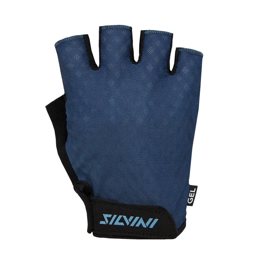 Pánské cyklistické rukavice Silvini Gaiono navy-black