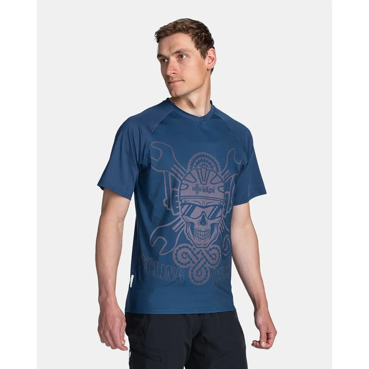 Herren-Radtrikot Kilpi Remido-M dunkelblau