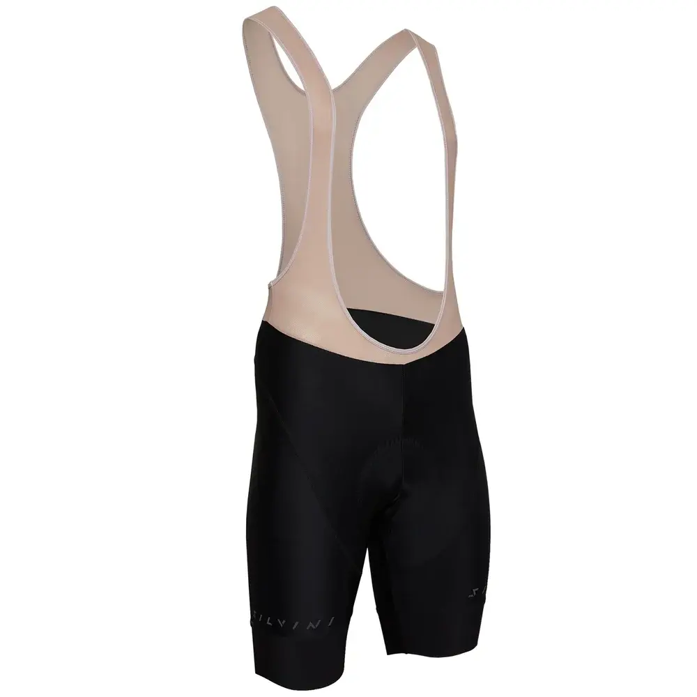 Pánské cyklo kalhoty Silvini MP2426 Suelo BIB black-cream