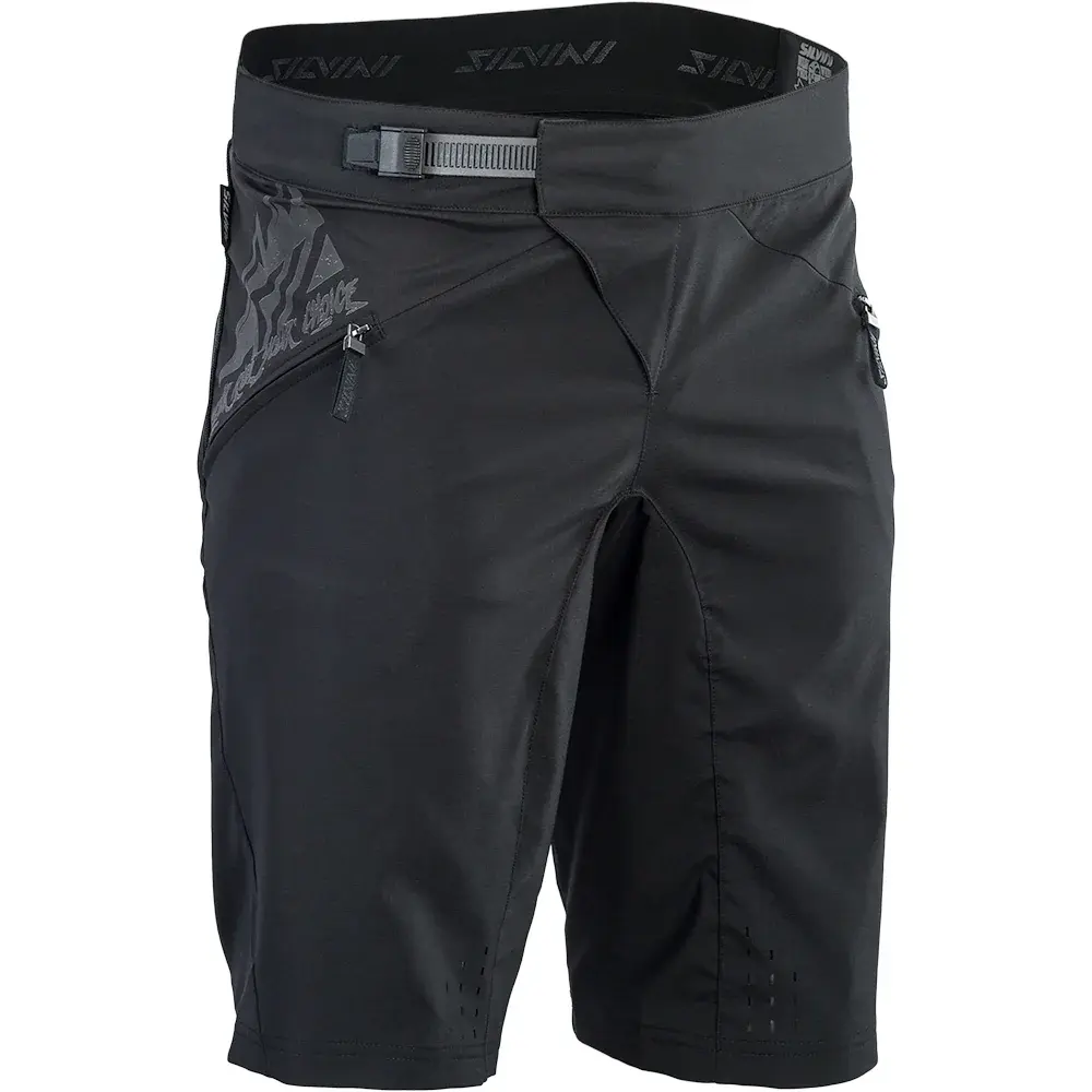 Herren-Radhose Silvini Fabriano MP1805 black