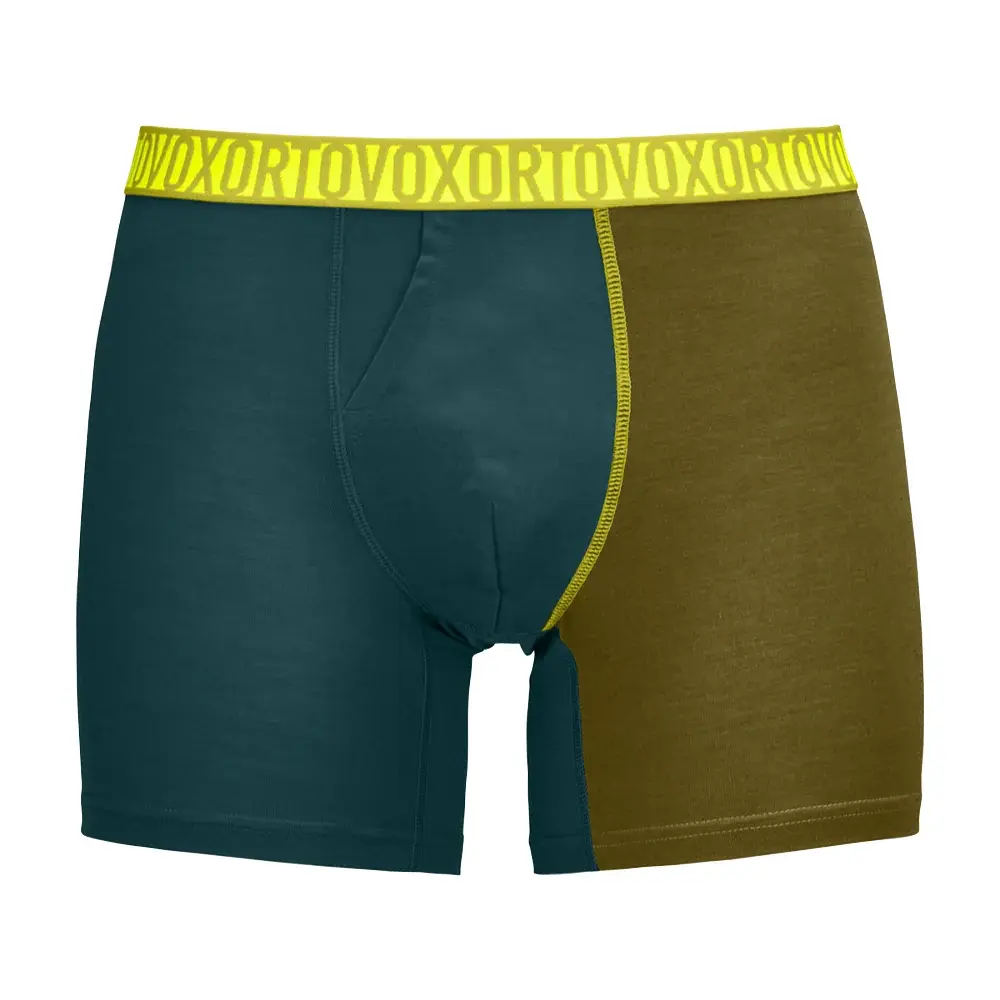 Pánské funkční boxerky Ortovox 150 Essential Boxer Briefs Dark Pacific