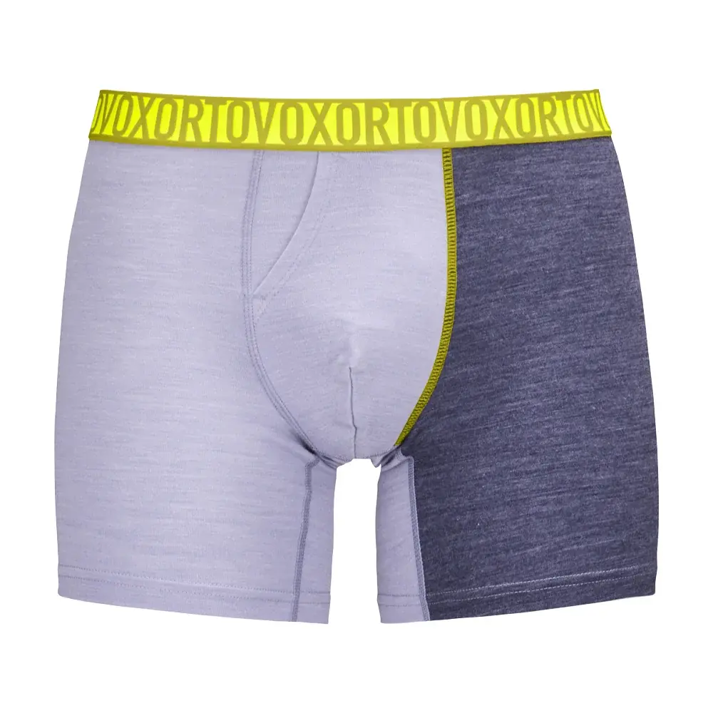 Pánské funkční boxerky Ortovox 150 Essential Boxer Briefs Grey Blend