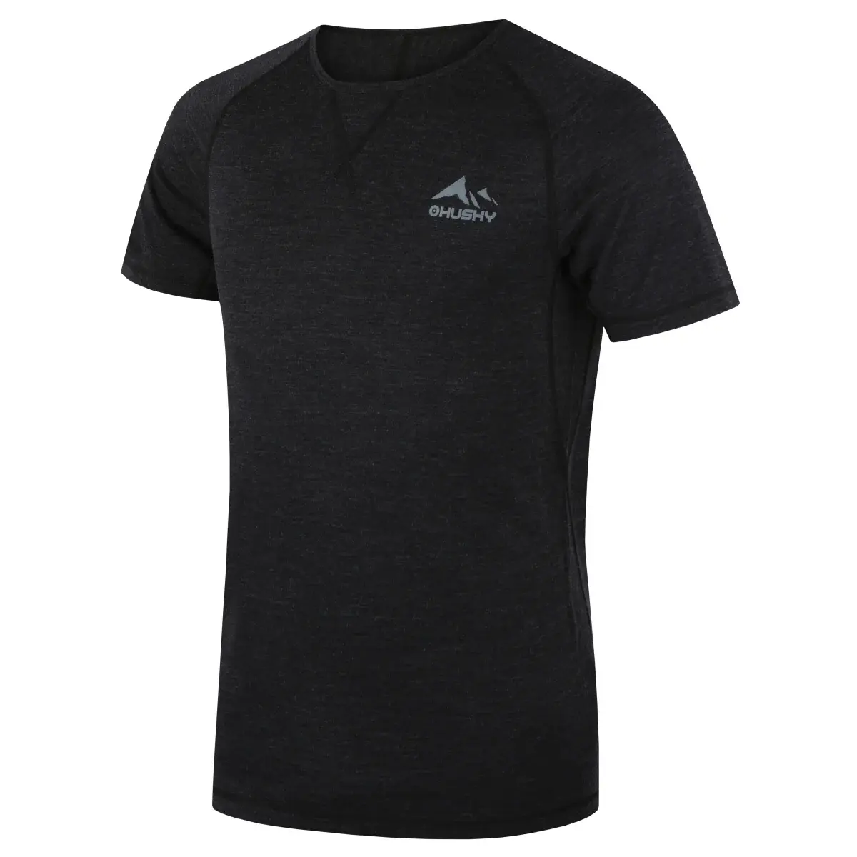 Pánské funkční merino triko Husky Mersa M black