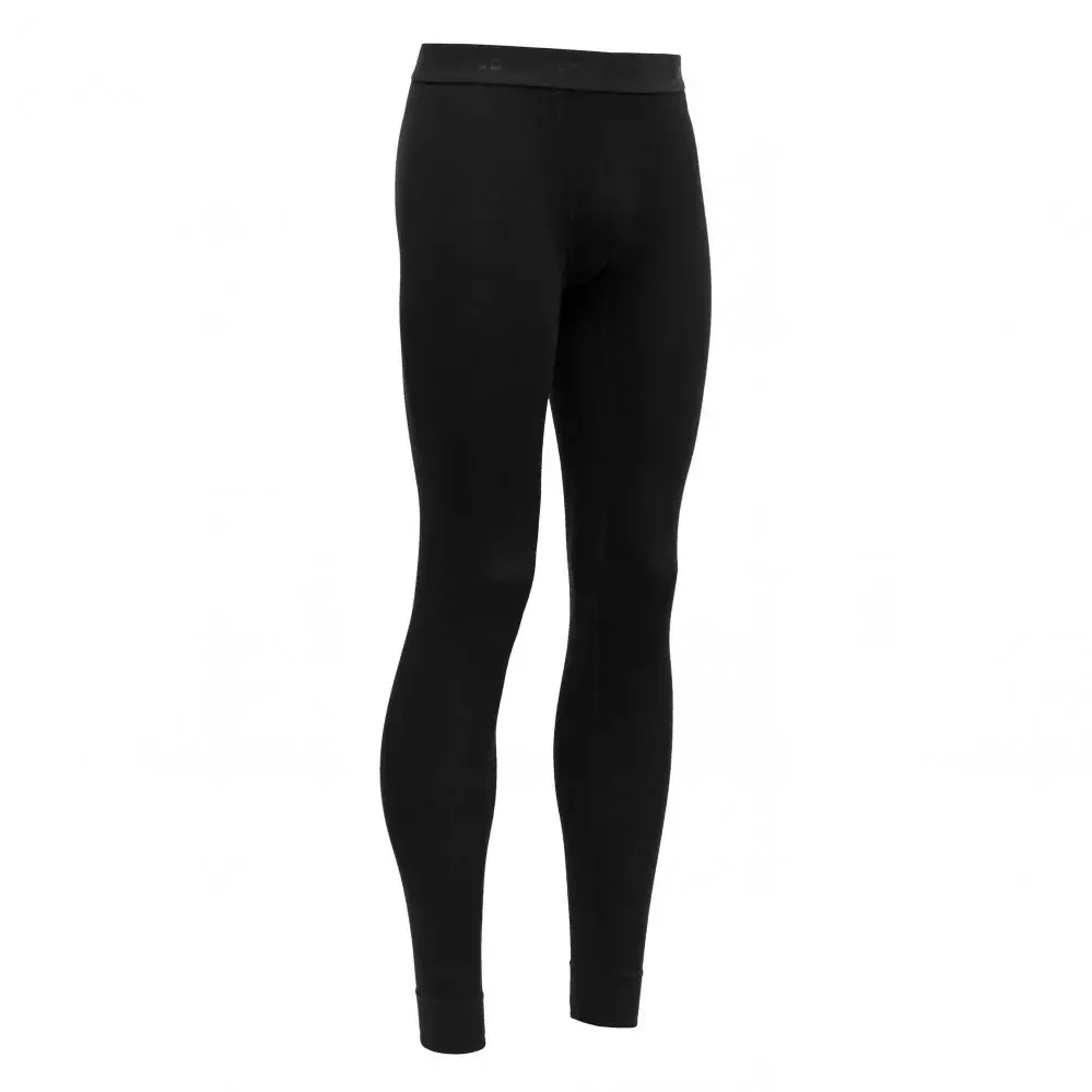 Pánské funkční spodky Devold Lauparen merino 190 Longs Man black