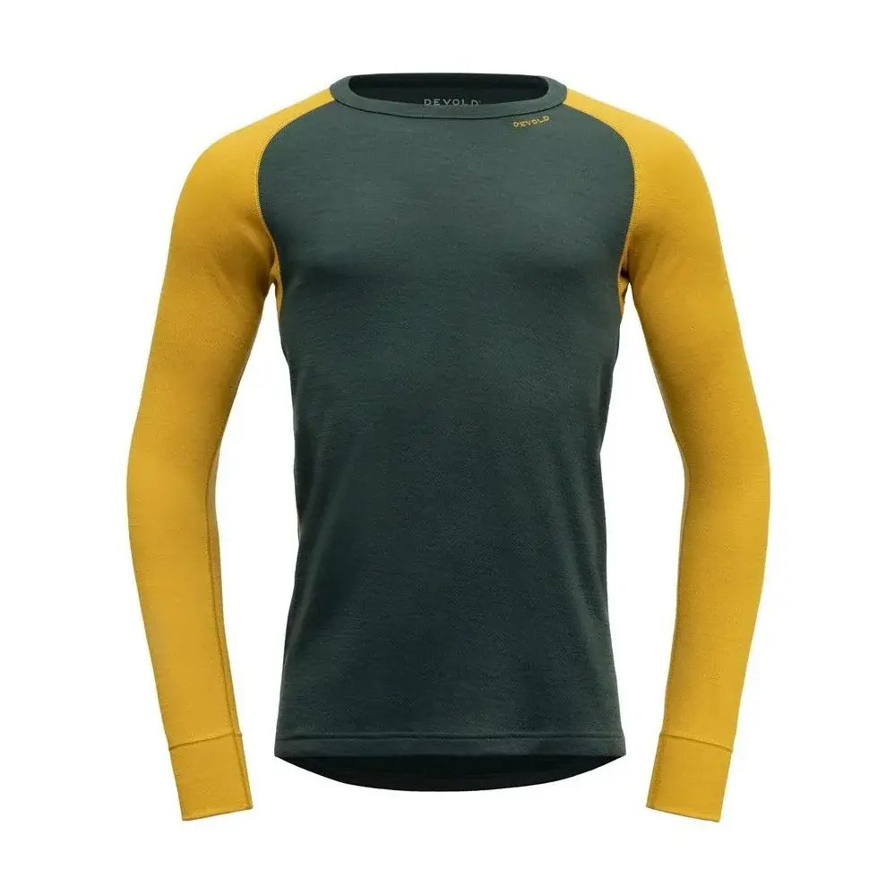 Pánské funkční tričko s dlouhým rukávem Devold Expedition Merino 235 Shirt Woods/Arrowwood