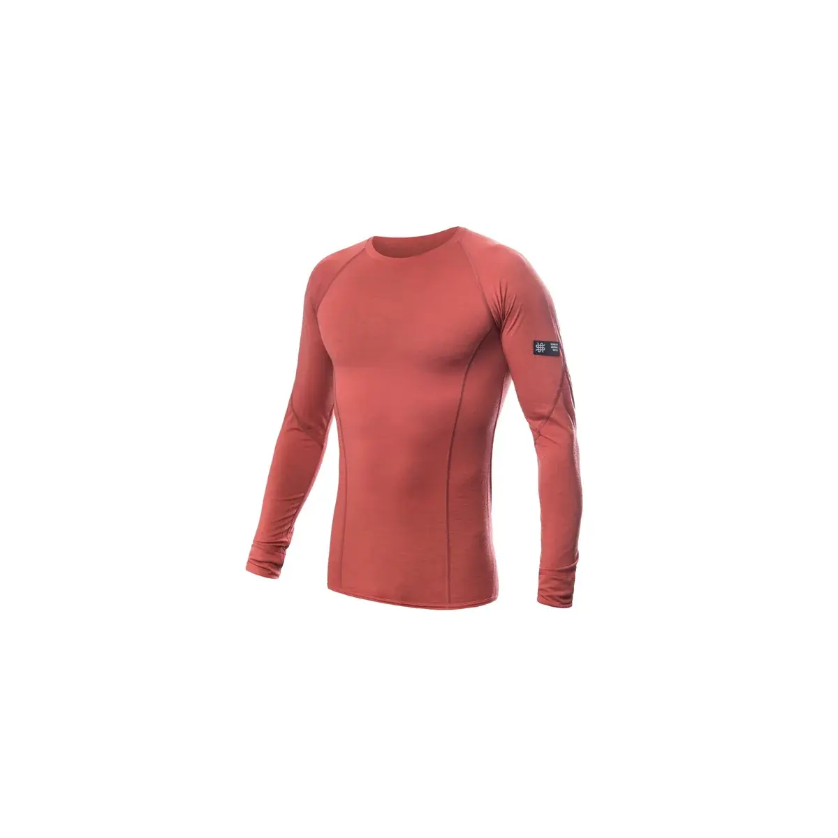 Sensor Herren-Funktions-Langarmshirt Sensor Merino Active Terracotta