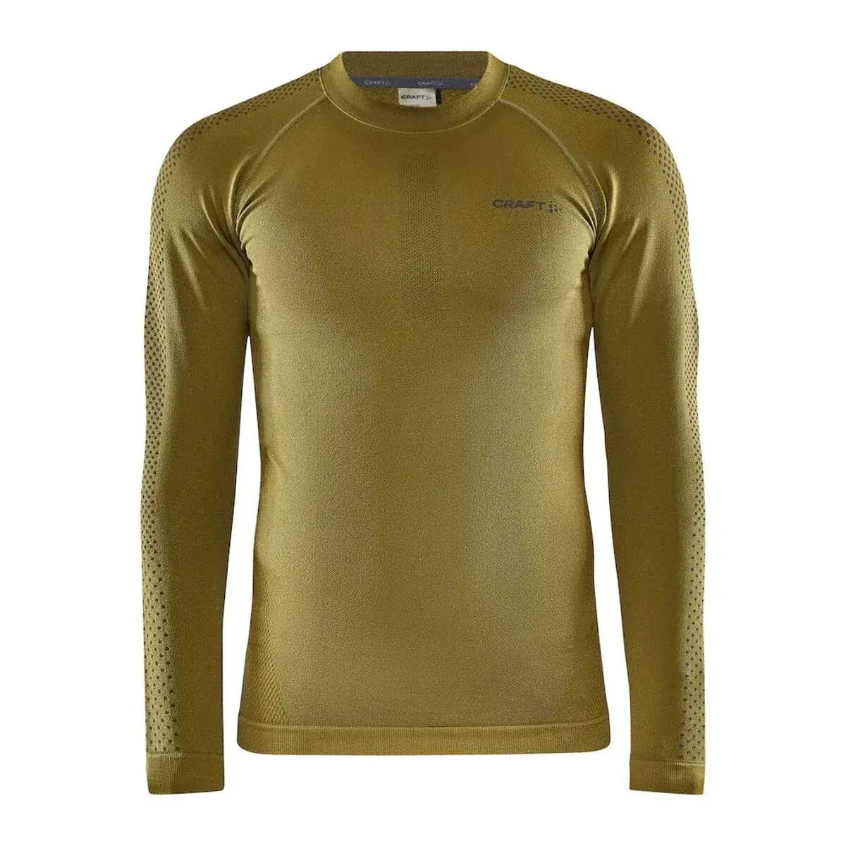 Pánské funkční triko Craft ADV Warm Intensity LS Žlutá