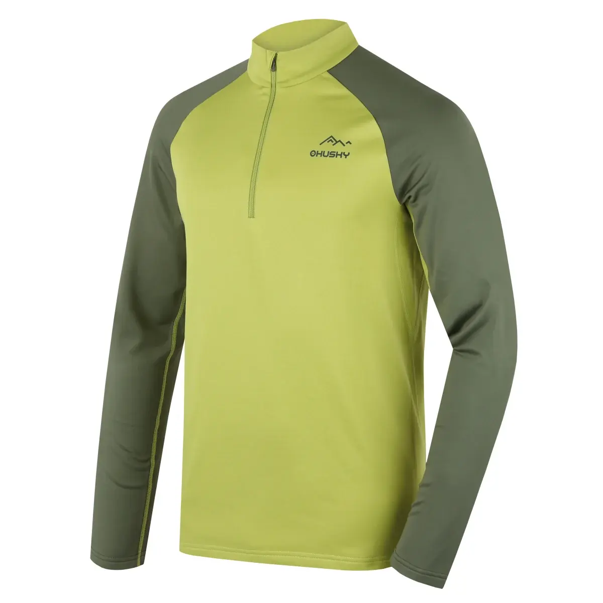 Husky Herren-Funktionsshirt Husky Tromi Zip M bright green