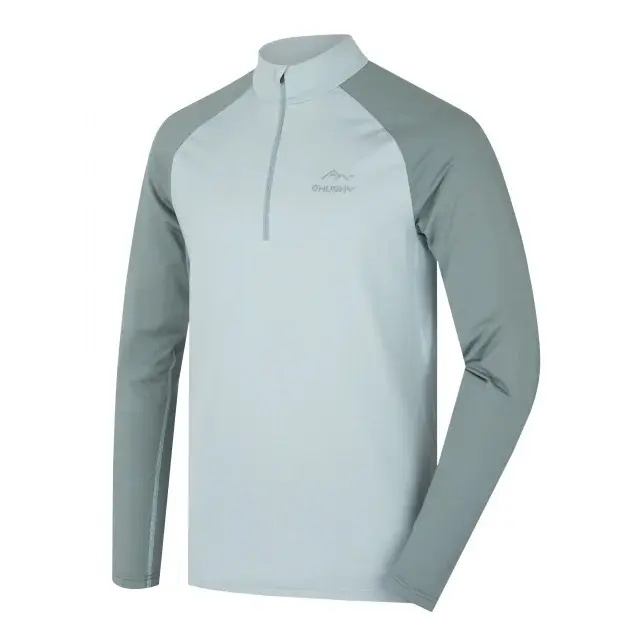 Herren-Funktionsshirt Husky TROMI ZIP M faded green, Größe