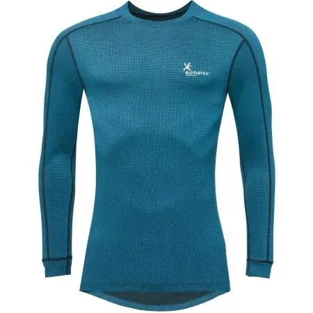 Herren-Funktionsshirt Klimatex Arvid denim blau/schwarz