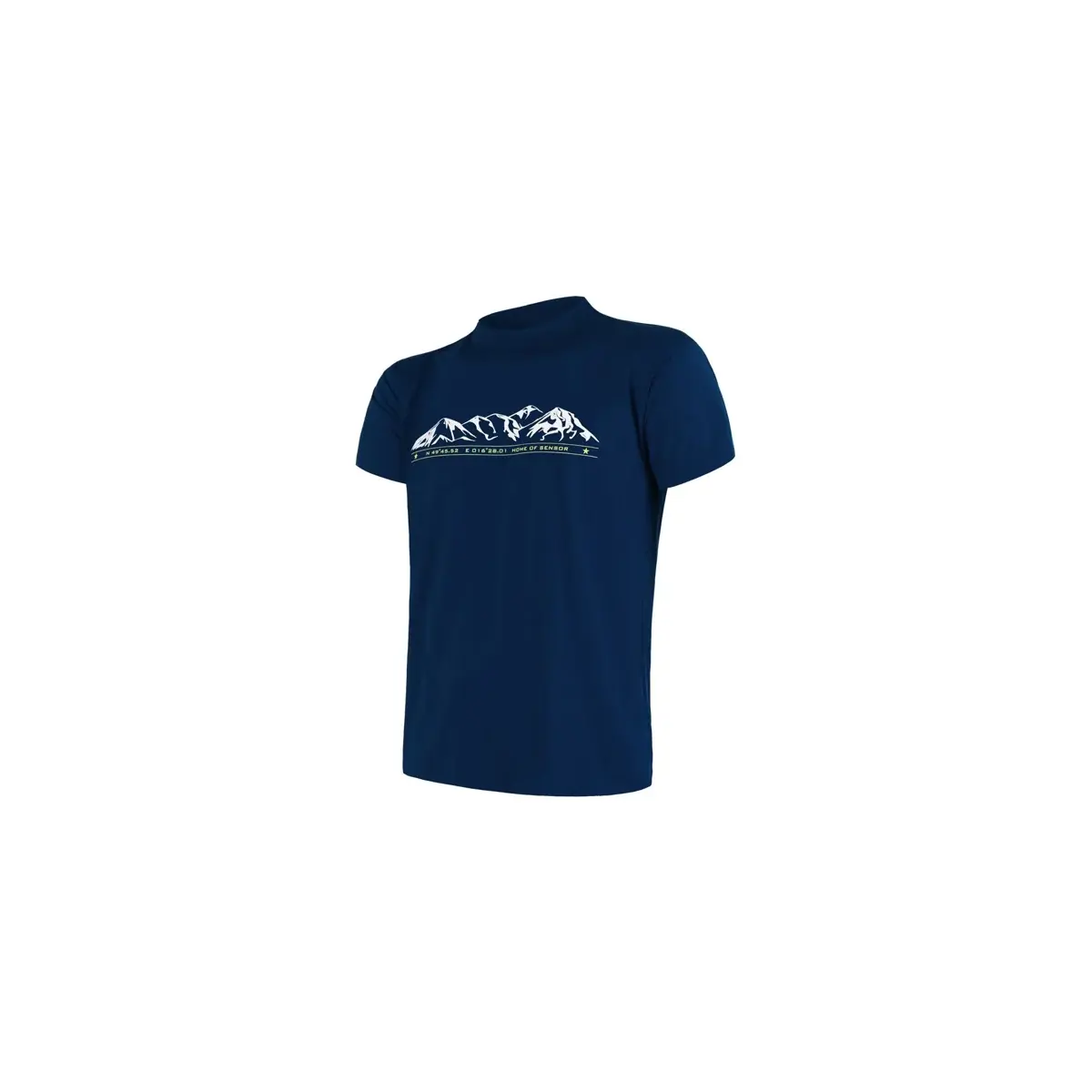 Sensor Herren-Funktionsshirt Sensor Coolmax Tech Mountains Limited Deep blue