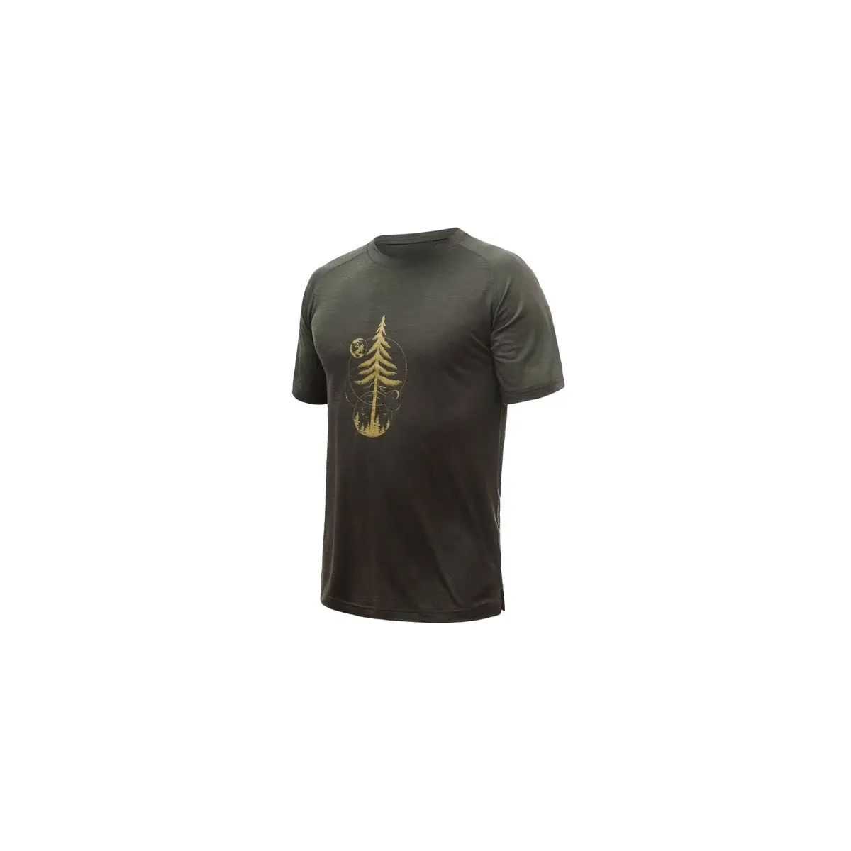 Sensor Herren-Funktionsshirt Sensor Merino Air PT Earth Olivgrün