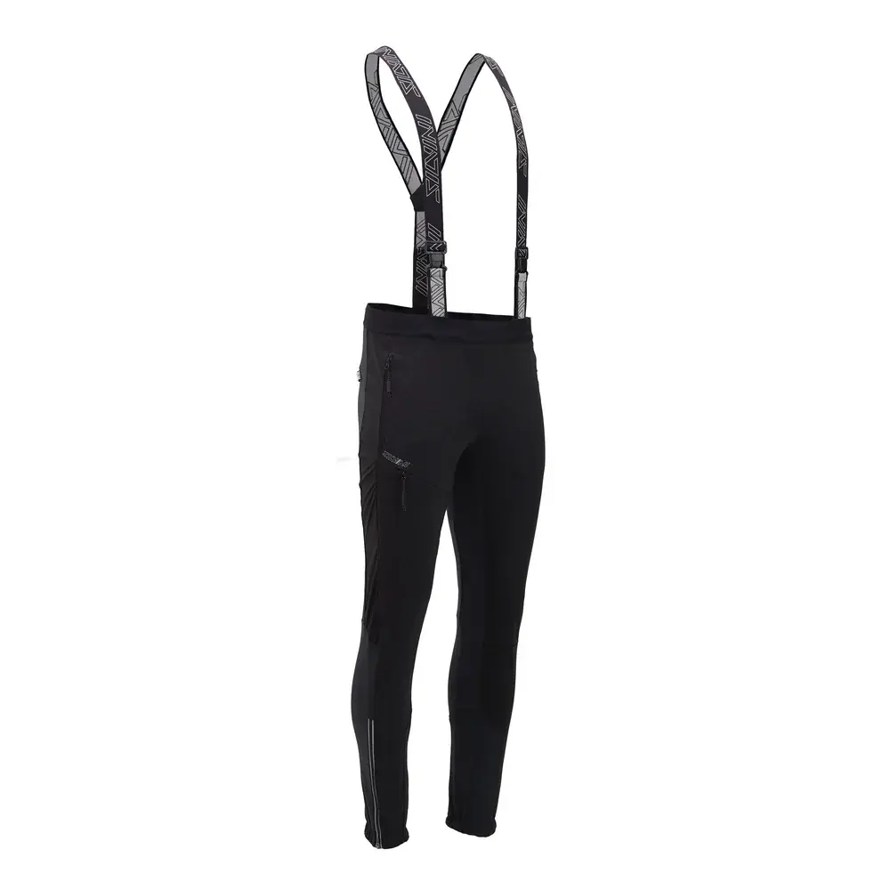 Herren-Langlaufhose Silvini Alzaro Black-cloud