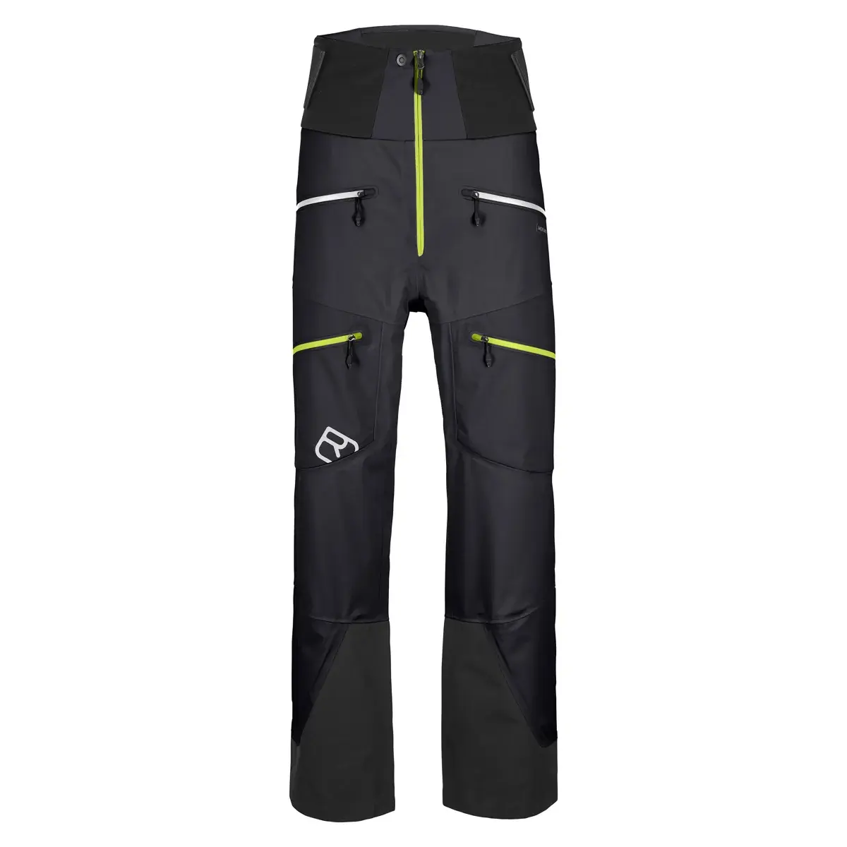 Herren-Freeridehose Ortovox 3L Guardian Shell Black raven