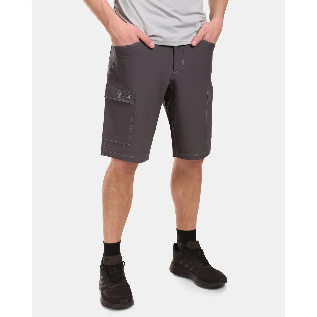 Herren-Cargoshorts Kilpi KILKIS-M dunkelgrau
