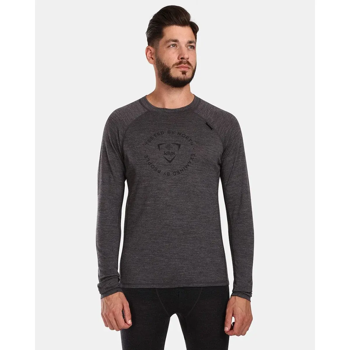 Herren-Thermounterwäsche Kilpi Mavora Top-M dunkelgrau