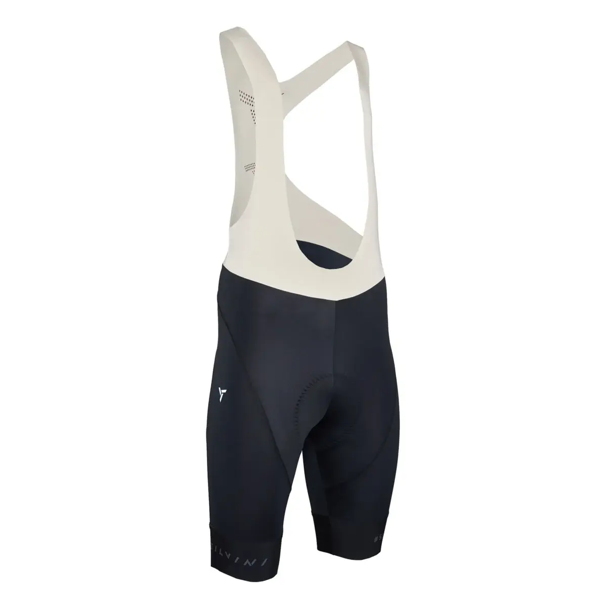 Silvini Herrenshorts mit Trägern Silvini MP2626 Suelo Bib black-cream