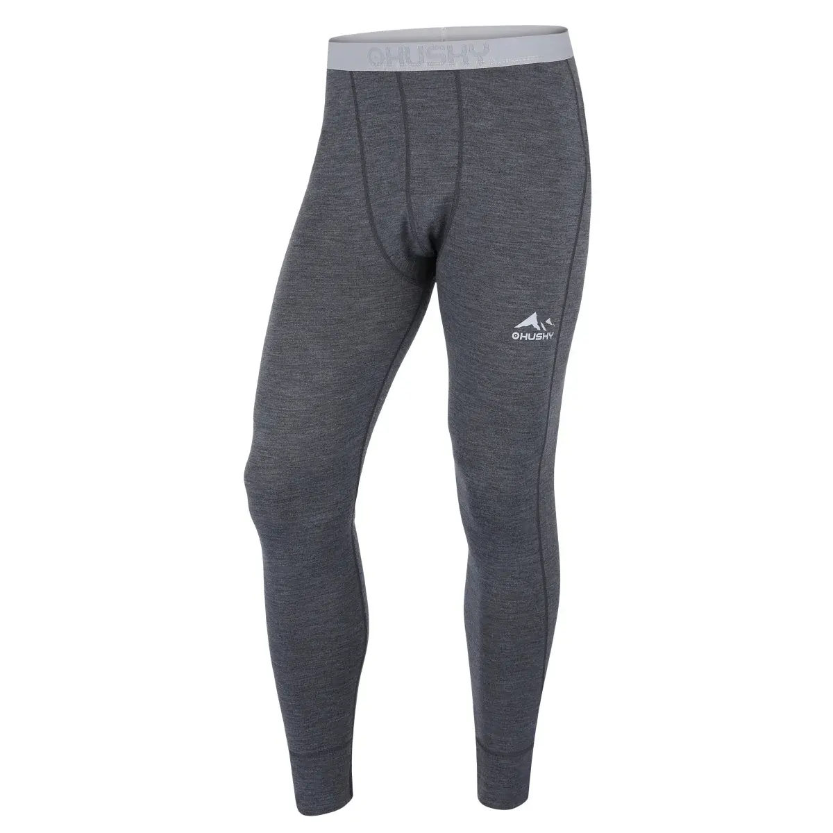 Pánské merino spodky Husky Merea M dark grey/light grey