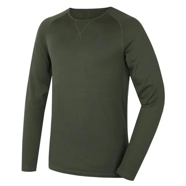 Husky Herren-Merinoshirt Husky MEROW M green, Größe