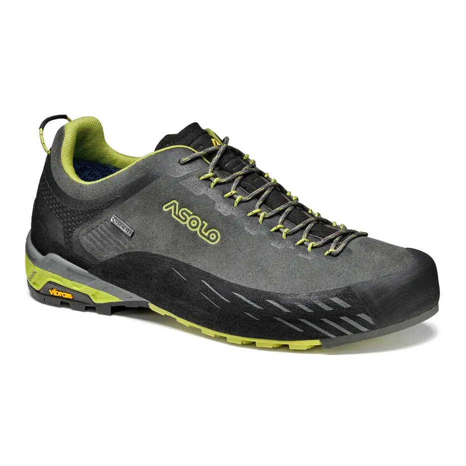 Asolo Herren-Zustiegsschuhe Asolo Eldo Lth GV MM graphite/green oasis/B022
