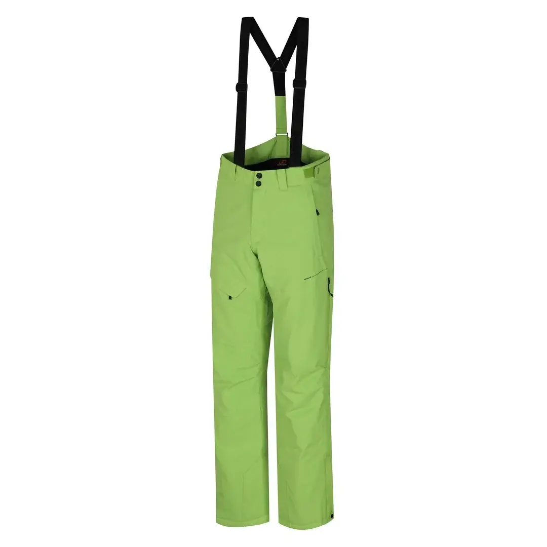 Pánské nepromokavé lyžařské kalhoty Hannah Kasey Lime green II