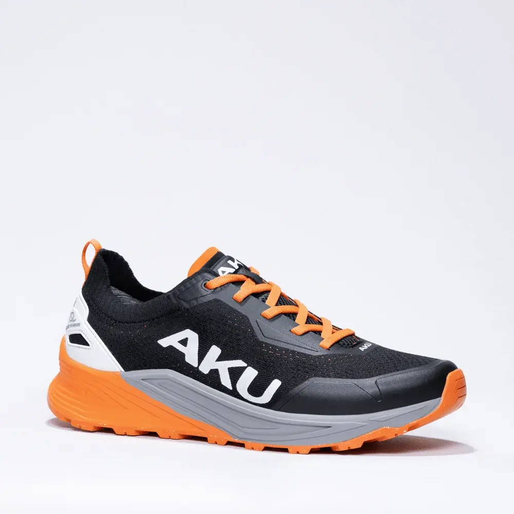 AKU Herren-Halbschuhe AKU Man AIRA V-LIGHT BLACK/ORANGE