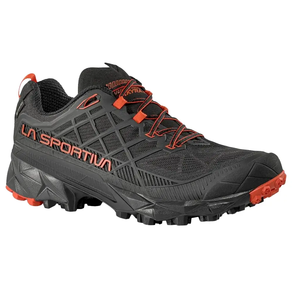 La Sportiva Herren-Halbschuhe La Sportiva Akyra II GTX black/cherry tomato