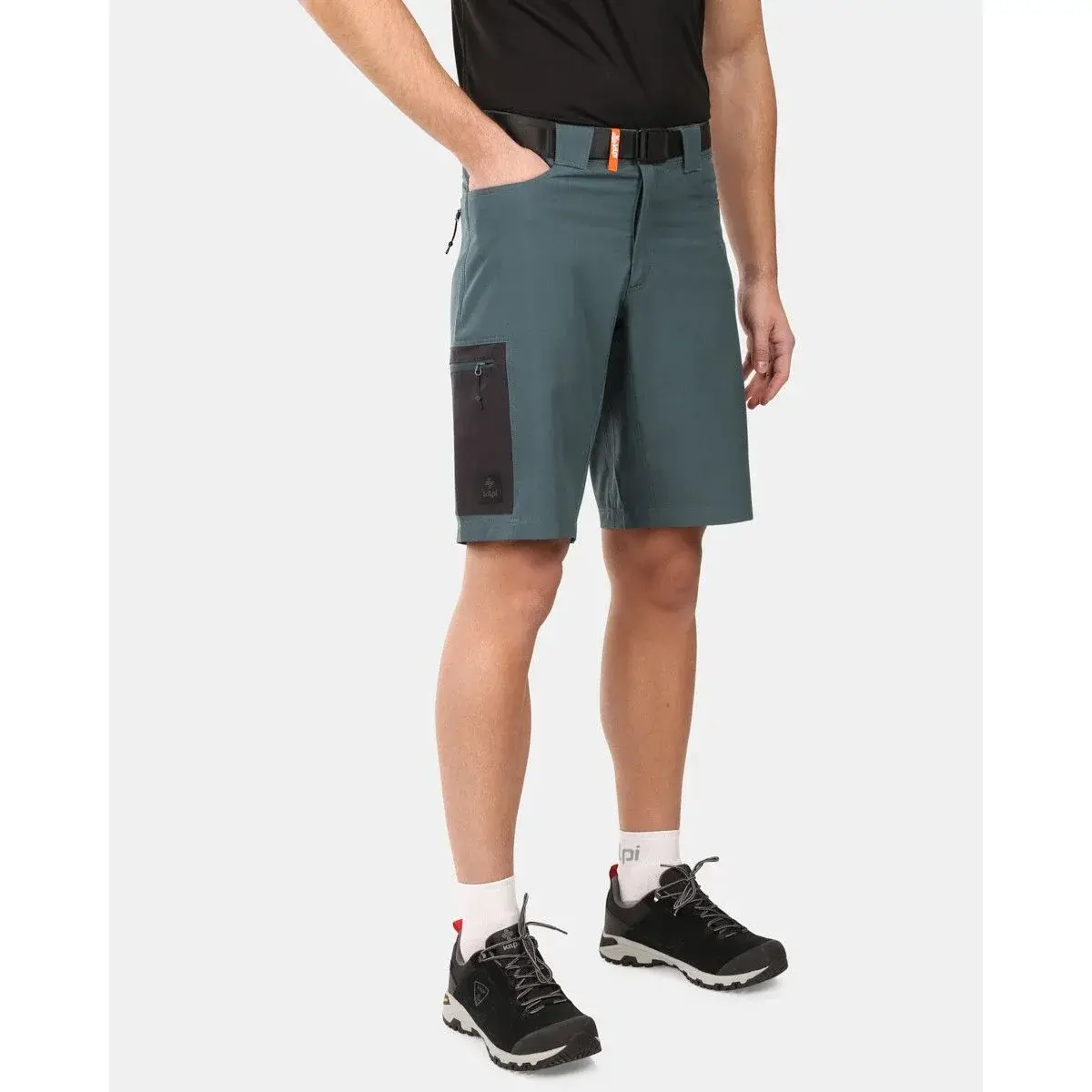 Herren-Outdoorshorts Kilpi NAVIA-M dunkelgrün