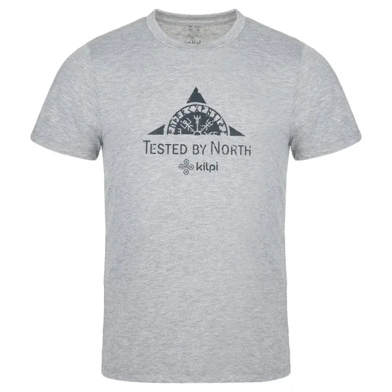Kilpi Herren-Outdoor-T-Shirt Kilpi Garove-M Hellgrau
