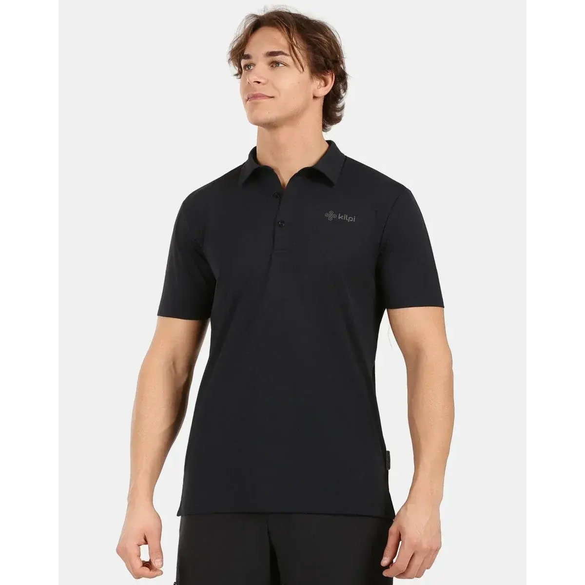 Herren-Poloshirt Kilpi OLIVA-M schwarz