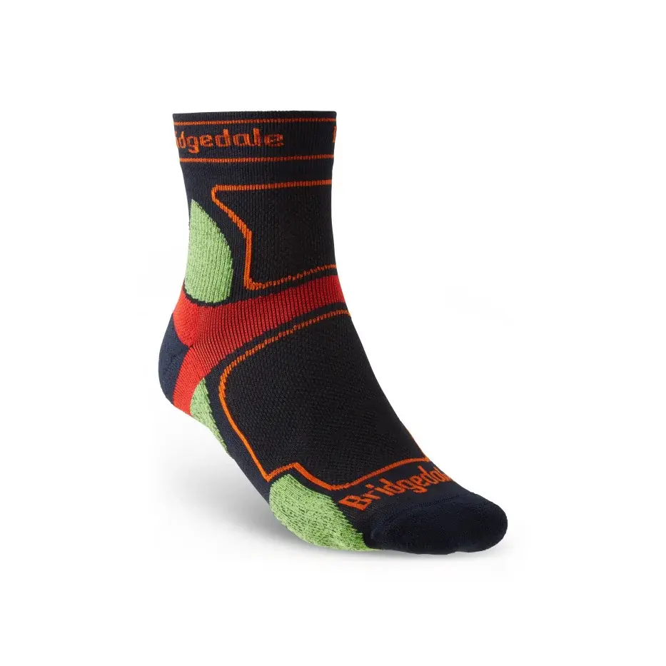 Bridgedale Herren-Laufsocken Bridgedale Trail Run UL T2 CS 3/4 Crew navy