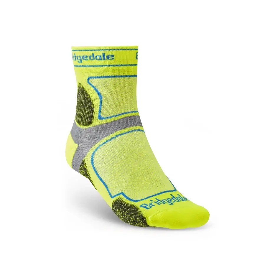 Bridgedale Herren-Laufsocken Bridgedale Trail Run UL T2 CS 3/4 Crew yellow