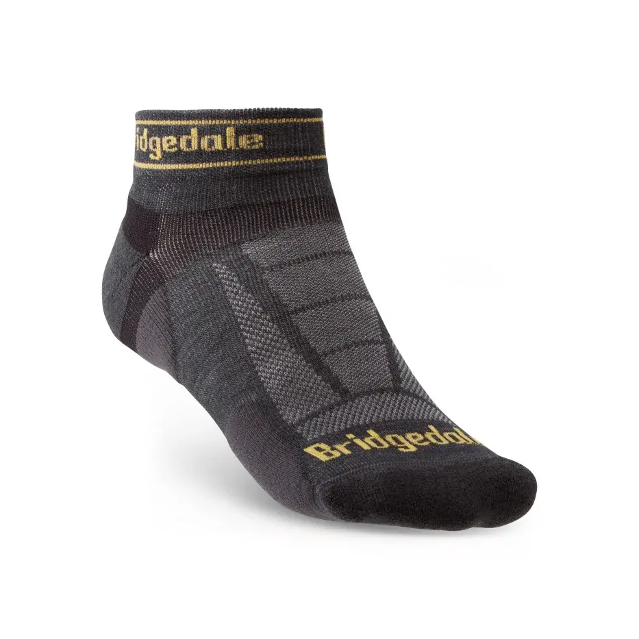 Bridgedale Herren-Laufsocken Bridgedale Trail Run UL T2 MS Low gunmetal