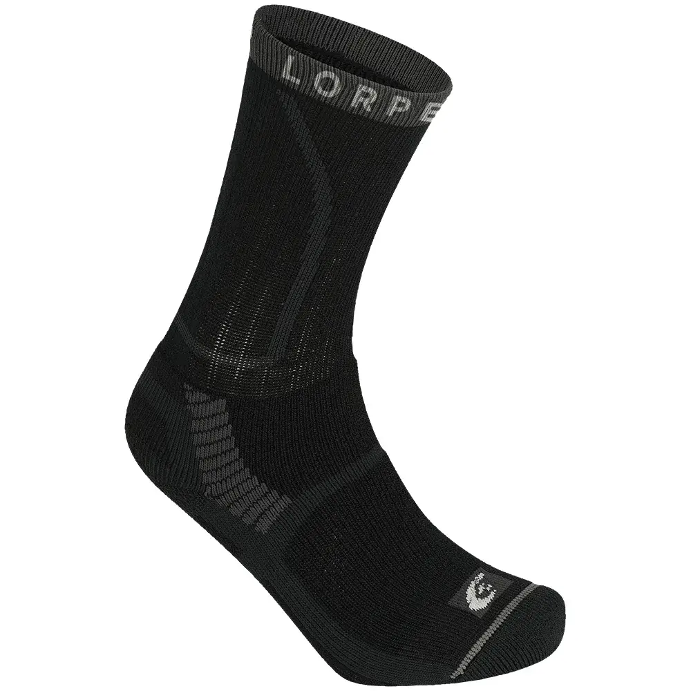 Lorpen Herrensocken Lorpen Midweight Hiker Eco ULTRABLACK