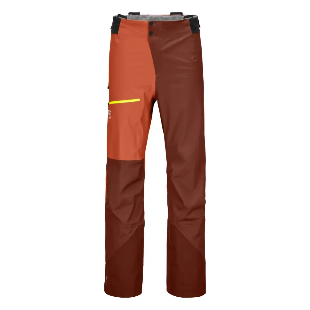 Pánské skialpinistické kalhoty Ortovox Ortler Pants Clay orange