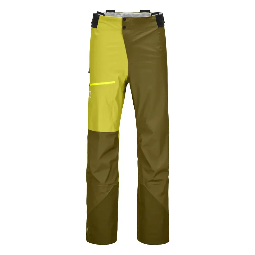 Pánské skialpinistické kalhoty Ortovox Ortler Pants Green moss