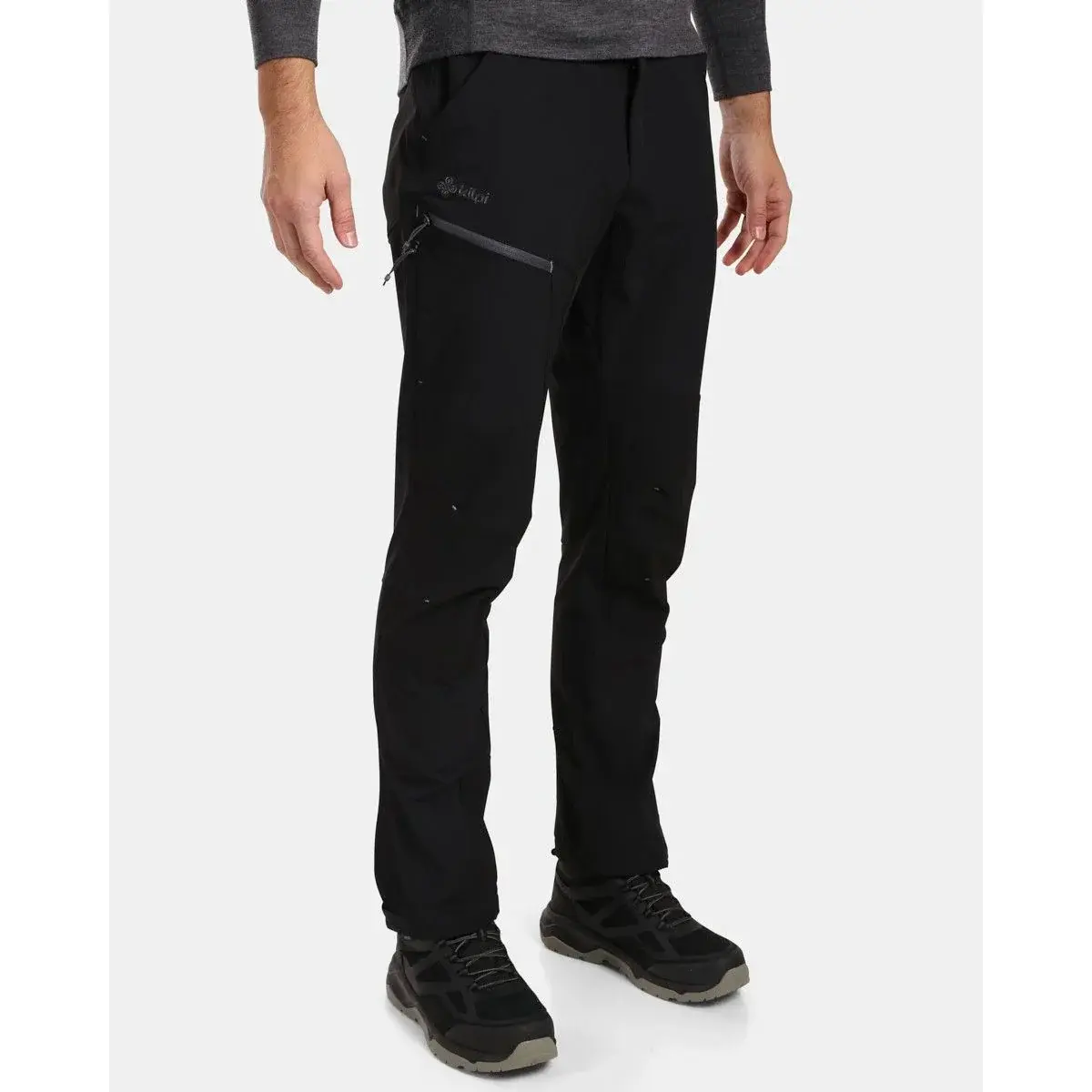 Herren-Softshellhose Kilpi VILLAIN-M schwarz