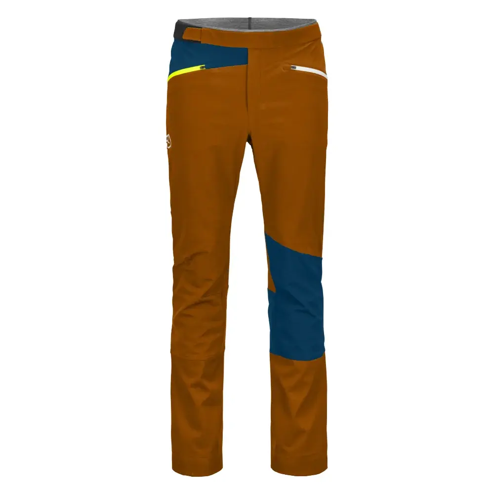 Pánské softshellové kalhoty Ortovox Col Becchei Pants sly fox