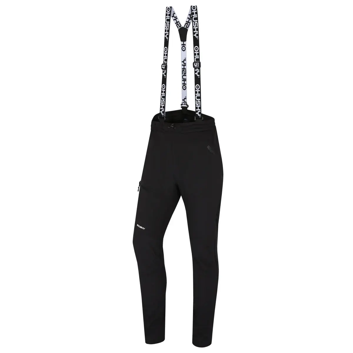 Warme Herren-Softshellhose Husky Kixes M black