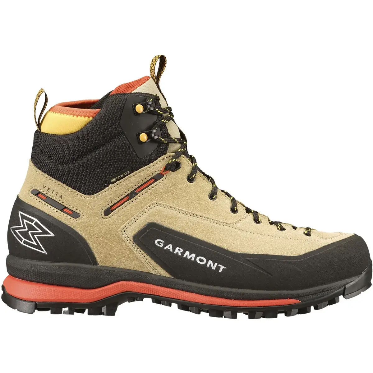 Pánské trekové boty Garmont Vetta Tech GTX cornstalk beige/red