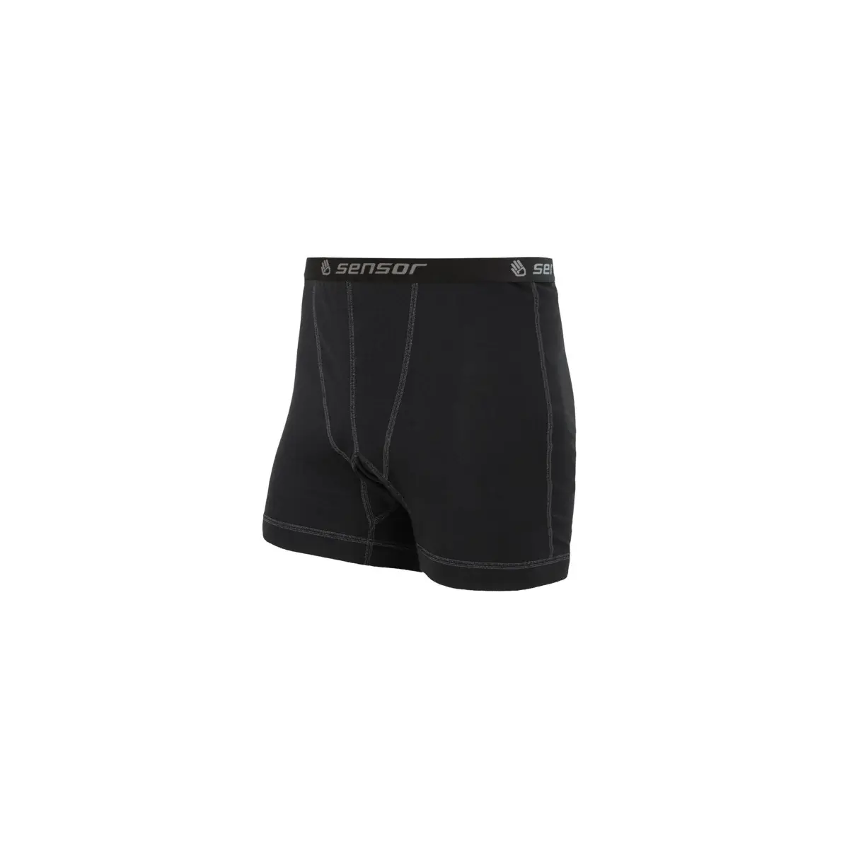 Sensor Herren-Boxershorts Sensor Double Face schwarz