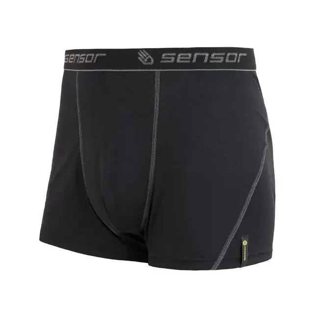 Sensor Herren-Boxershorts Sensor Double Face kurz schwarz