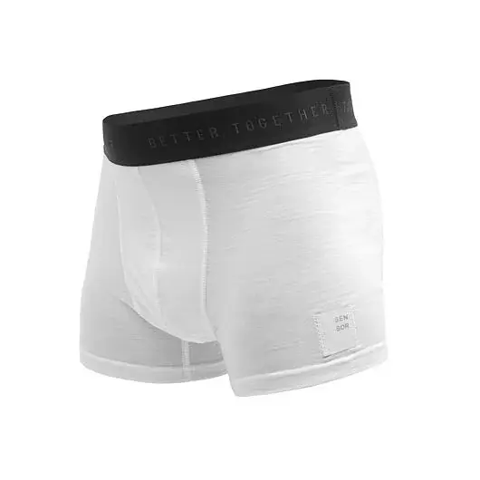 Sensor Herren-Boxershorts Sensor MERINO CORDURA weiß