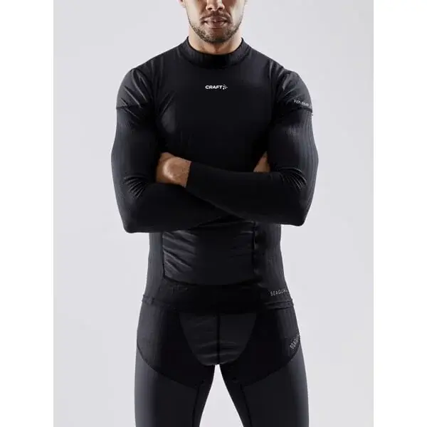 Craft Herren-Funktions-Langarmshirt Craft Active Extreme X Wind LS schwarz