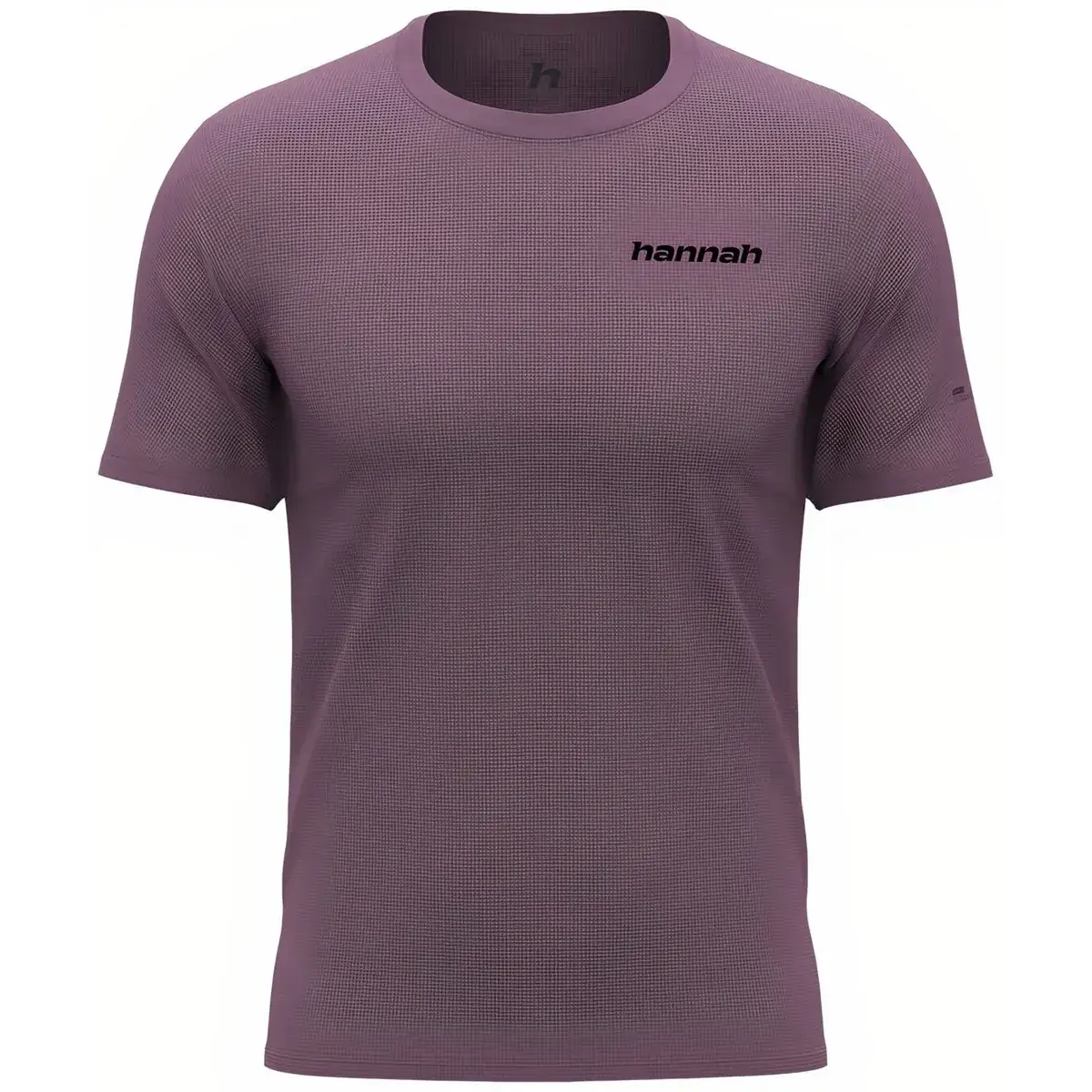 Herren-T-Shirt Hannah WICK Man black plum